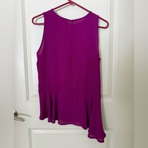 The Limited Magenta Sleeveless Blouse